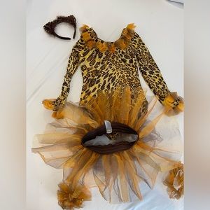 Animal Print medium child Weissman costume.